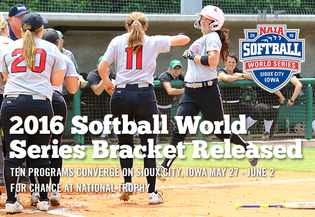 2016 NAIA Softball World Series Bracket Announced