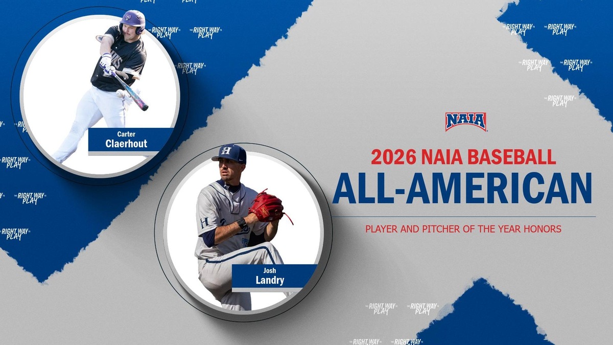 2026 NAIA Baseball All-Americans Announced, Claerhout and Landry Earn Top Honors