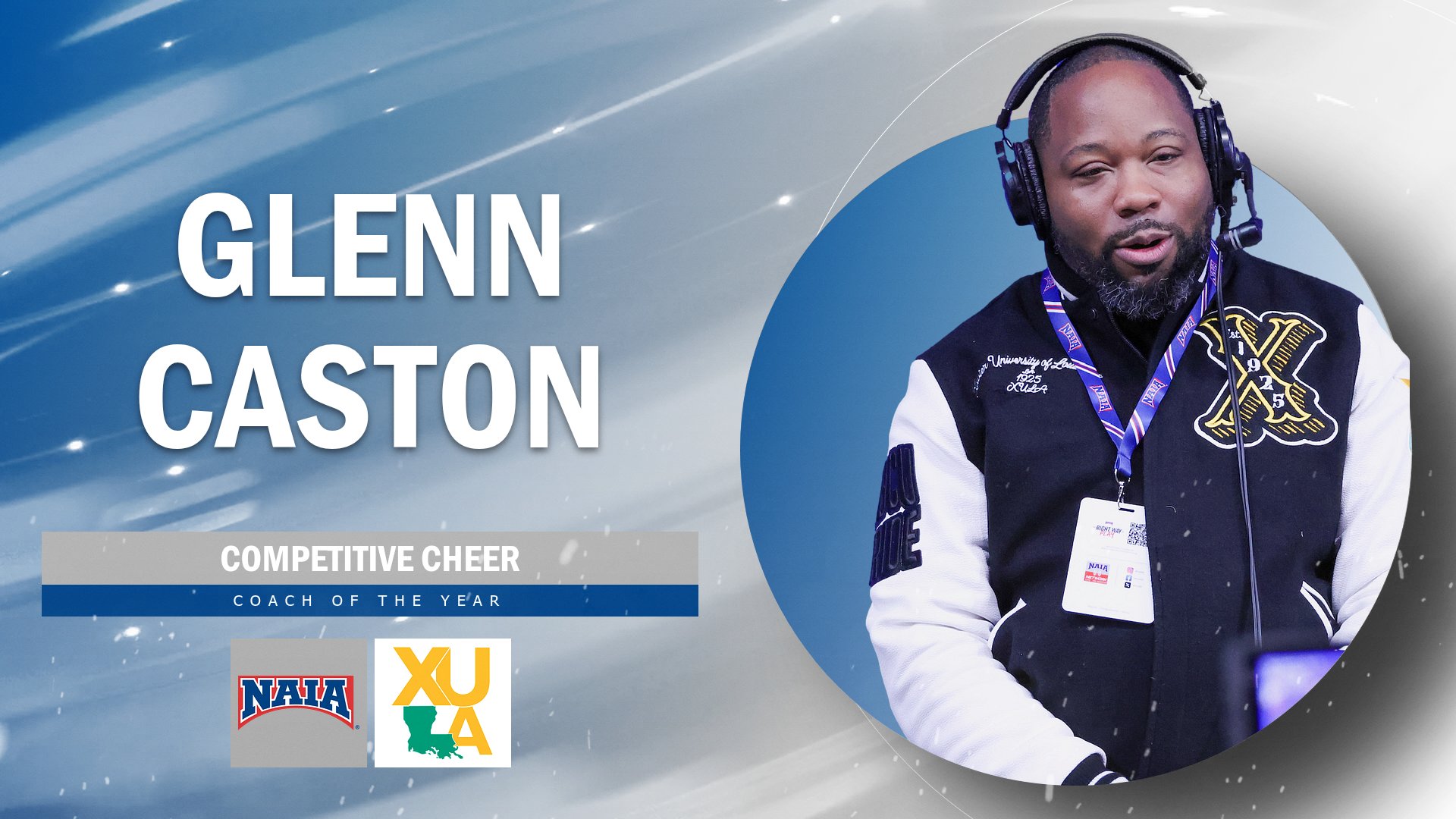 Glenn Caston Tabbed 2026 NAIA Nfinity Competitive Cheer Coach of the Year