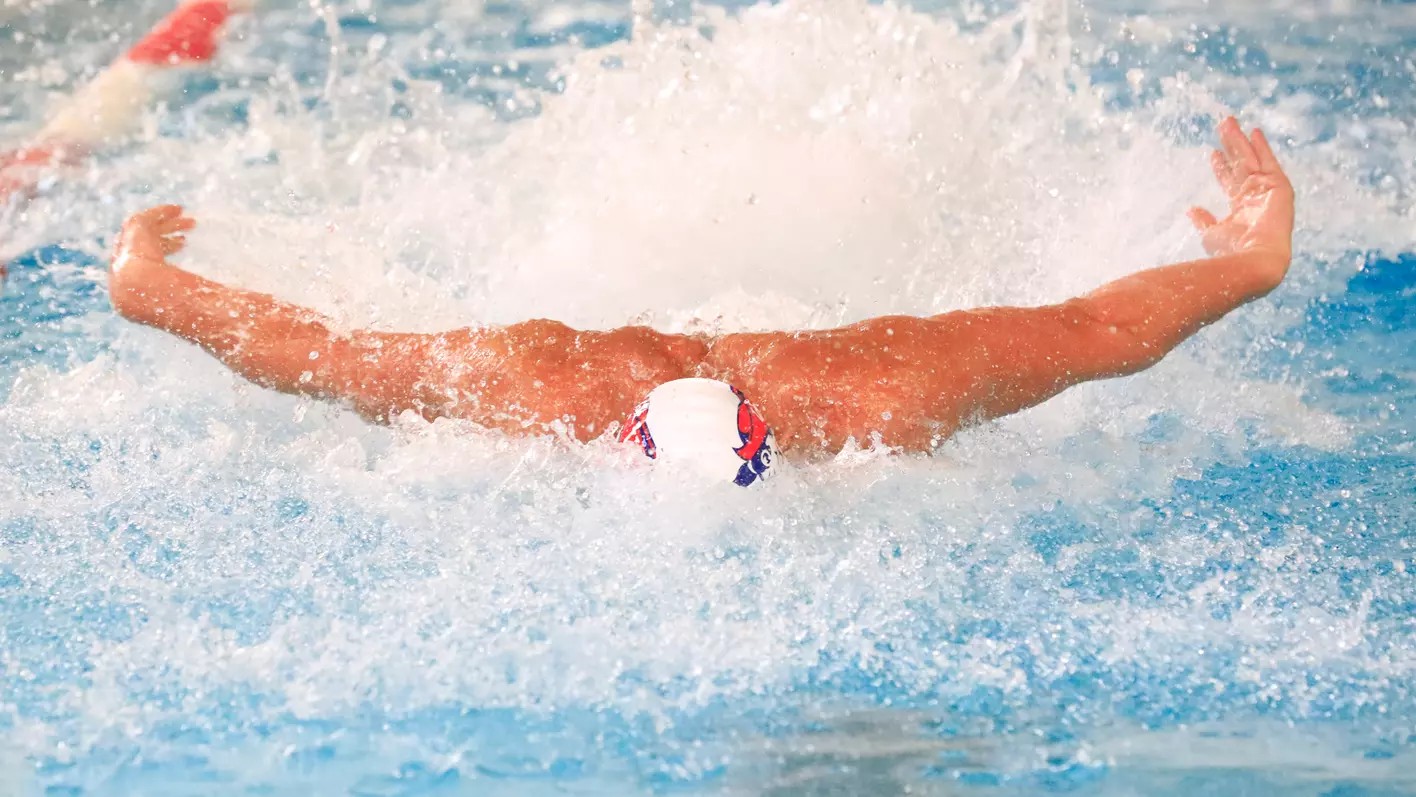Poulsen's Third-Consecutive Men's Swimming & Diving Award Follows a Dozen Records at Speedo Centre Invite