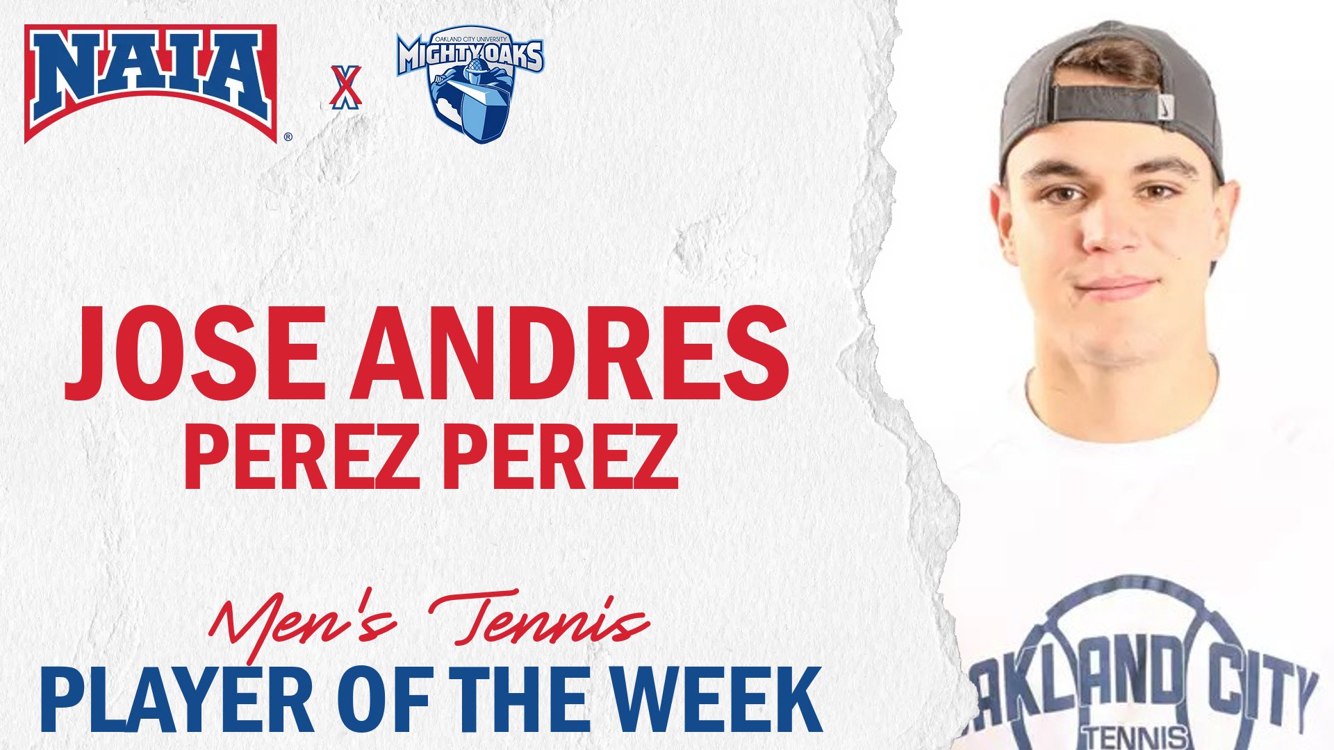 2025 NAIA Men's Tennis Player of the Week &ndash; No. 3 (March 18)