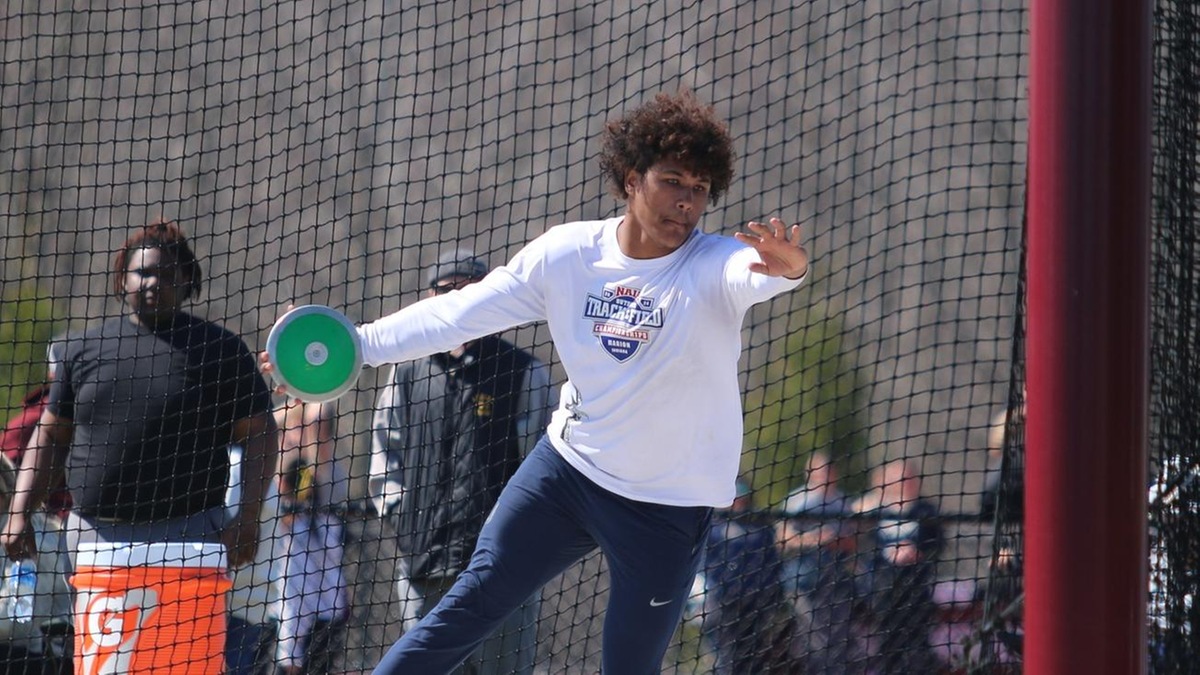Stuart Zachariah Stovall Logs Two NAIA "A" Standards for Field Athlete of the Week Honors