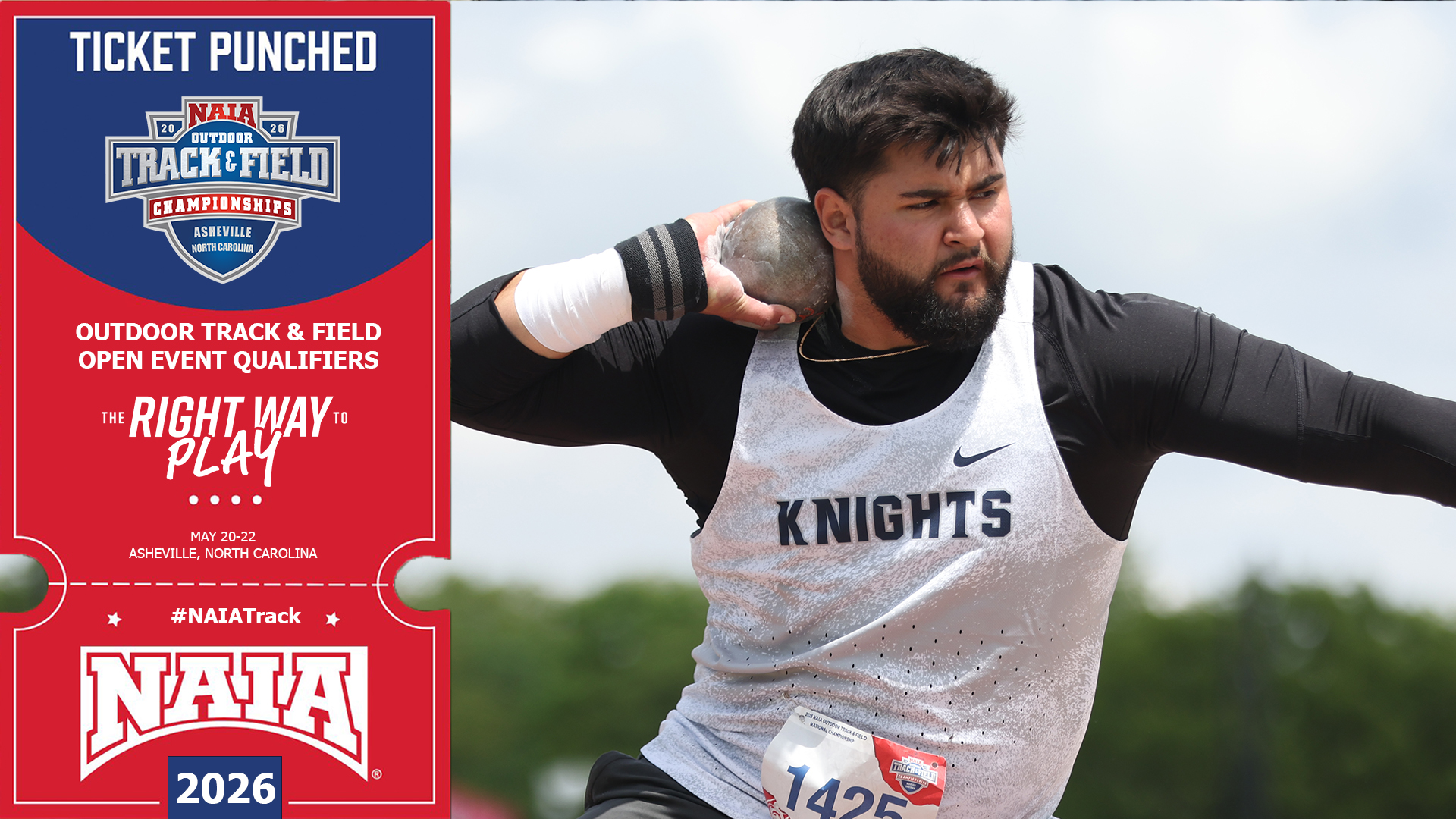 Ticket Punched: Men's Outdoor Track & Field Qualifiers Announced