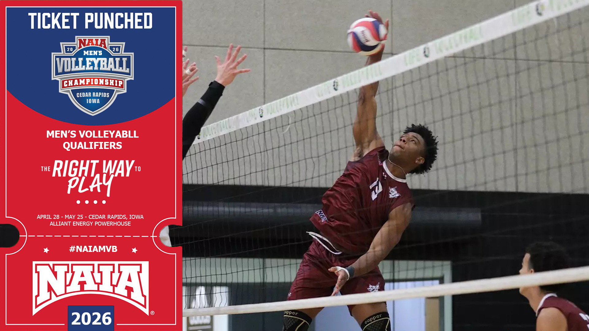Qualifiers for the 2026 NAIA Men's Volleyball Championship Announced