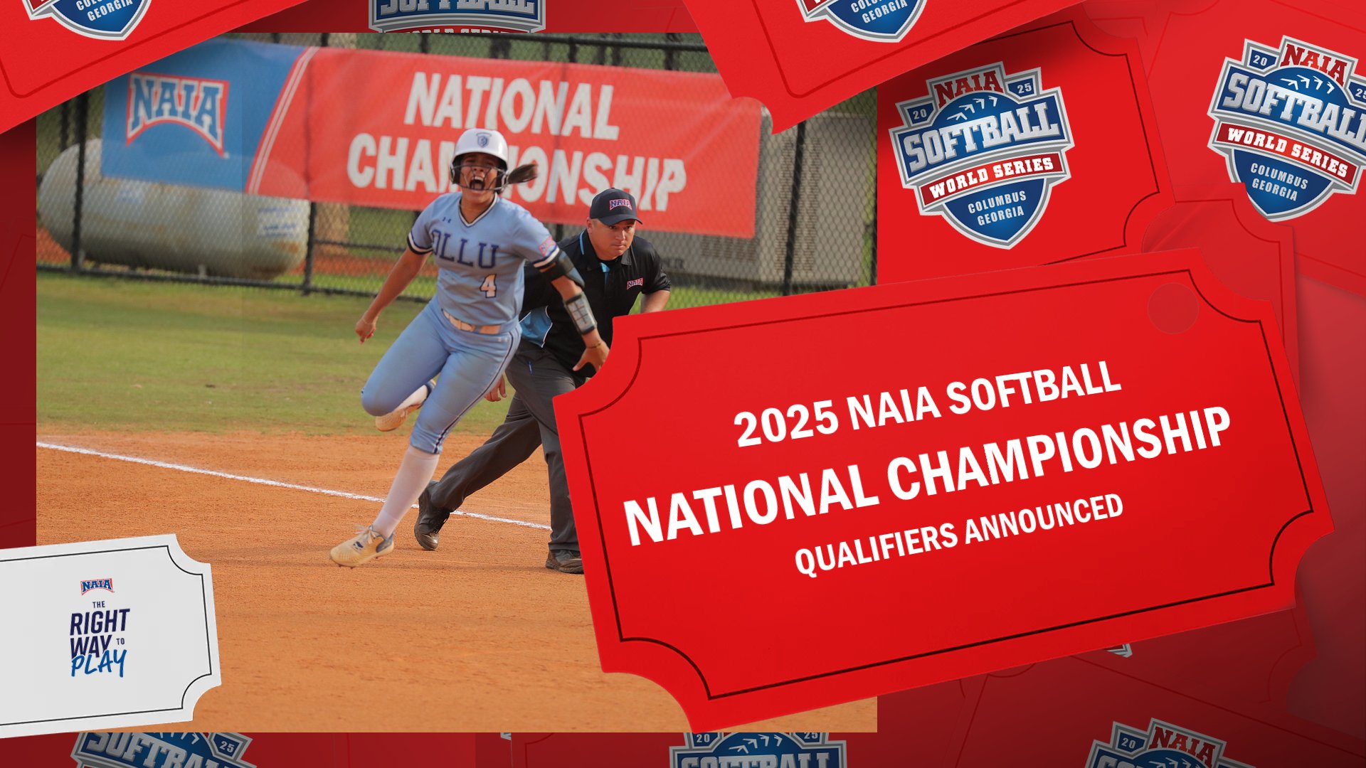 The 48-Team Field is Set for The 44th Annual NAIA Softball National Championship Opening Rounds
