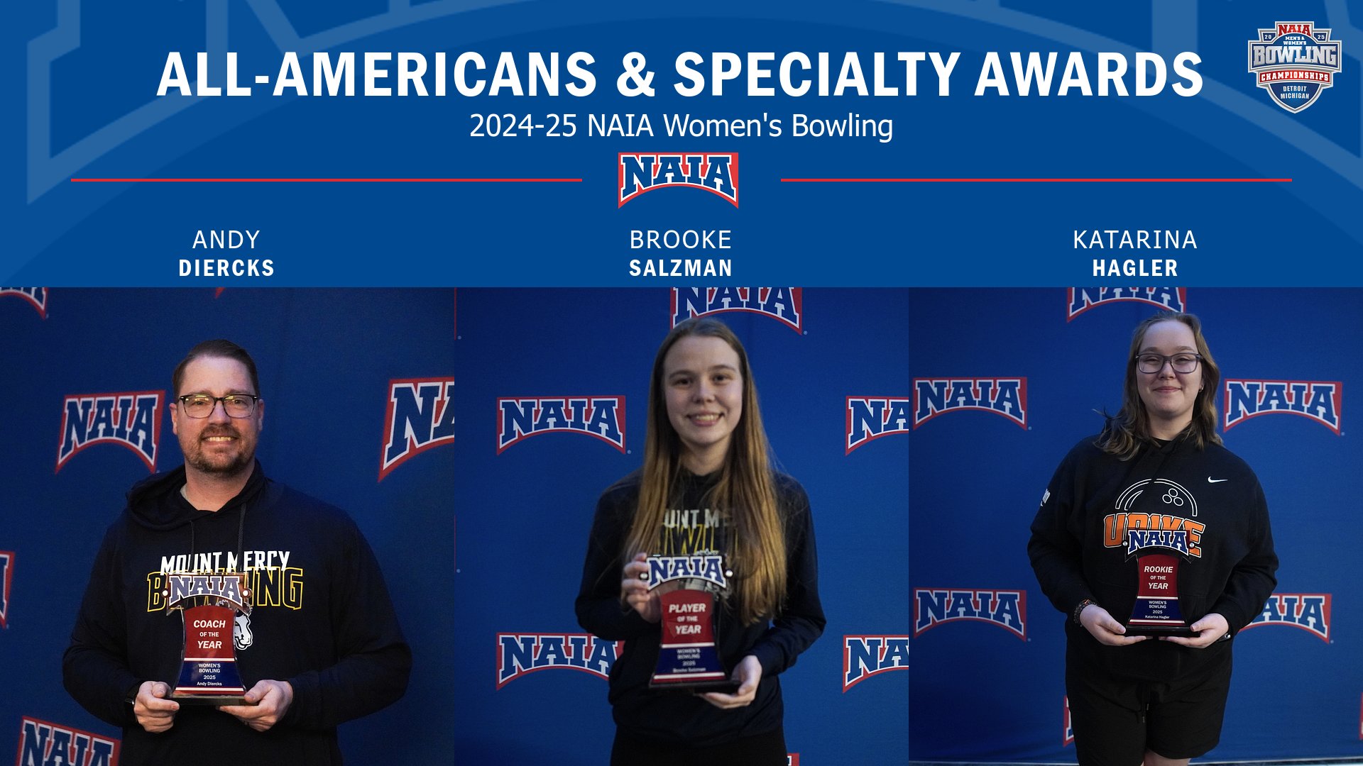 NAIA Women&rsquo;s Bowling All-Americans and Specialty Awards Revealed During 2024-25 Championship