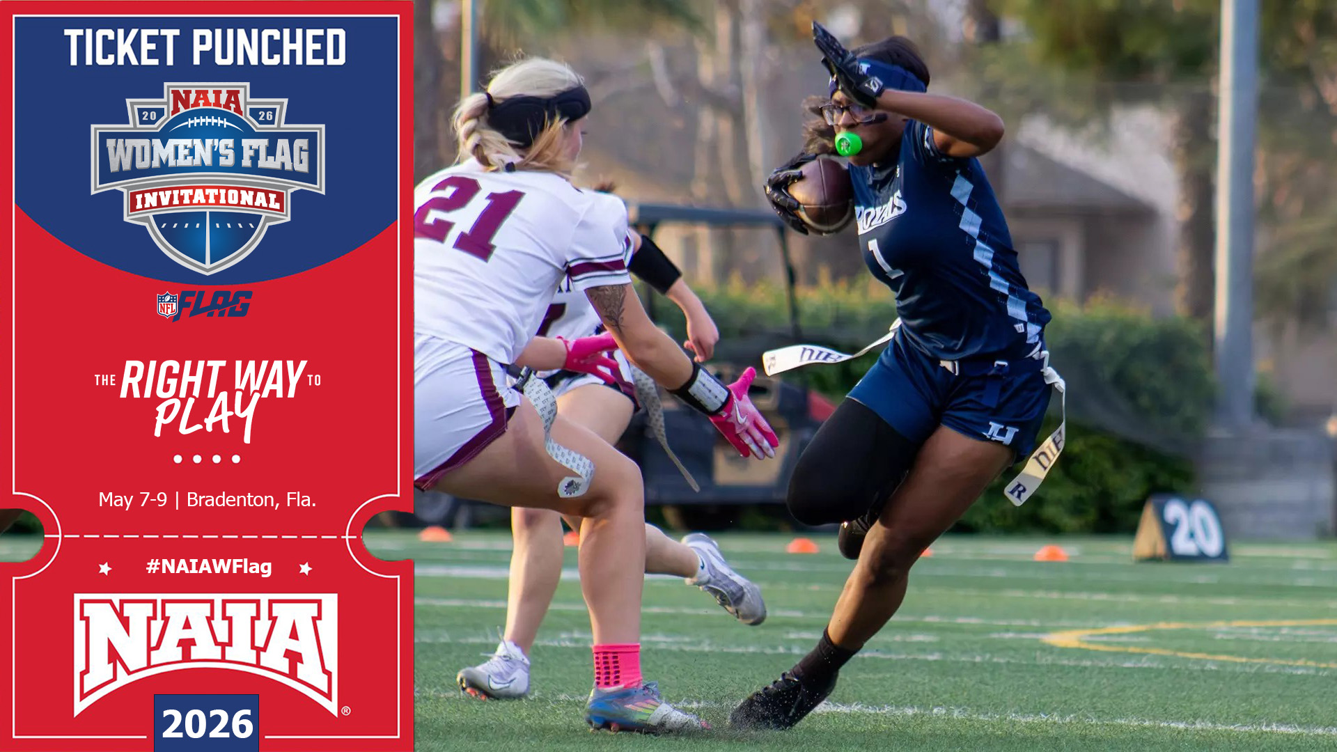 Inaugural NAIA Women's Flag Football Invitational Field Set