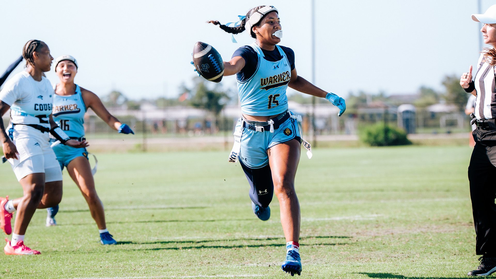 Warner is in an all-Sun final with conference rival Keiser after a win over the Seahawks Thursday. (Photo by Timothy Mabins)