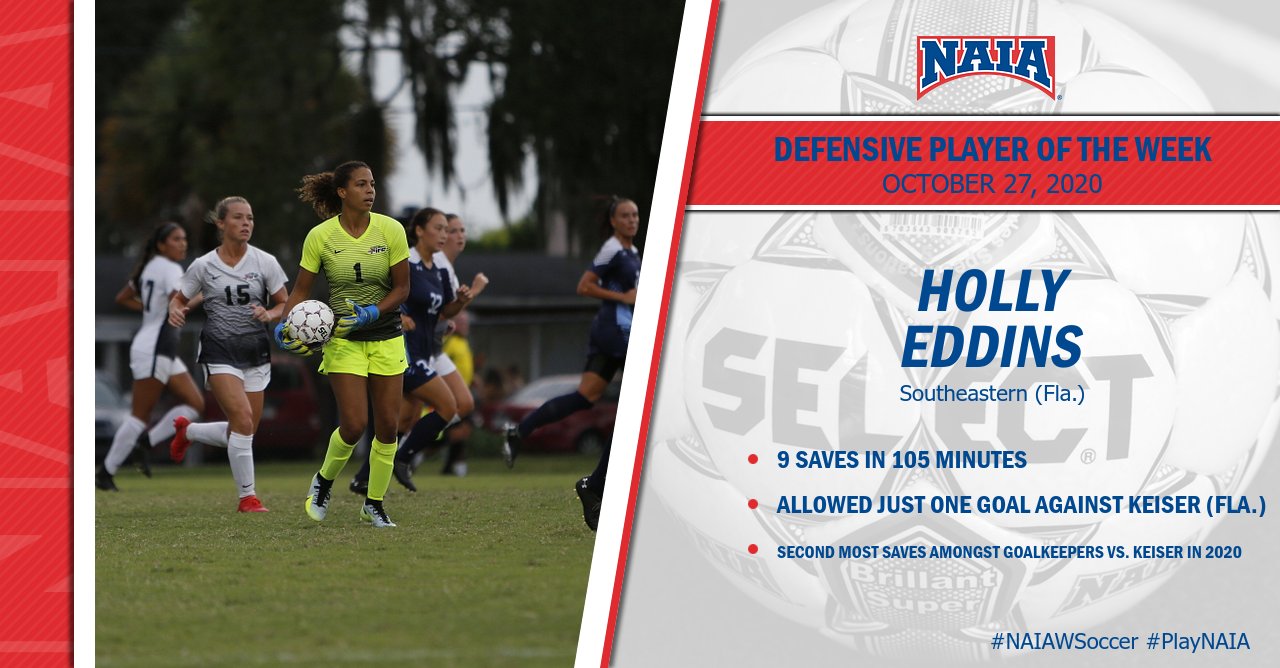 Women's Soccer - Holly Eddins - Southeastern University
