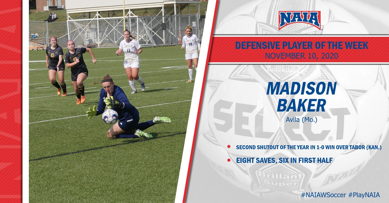 Women's Soccer - Madison Baker - Avila University