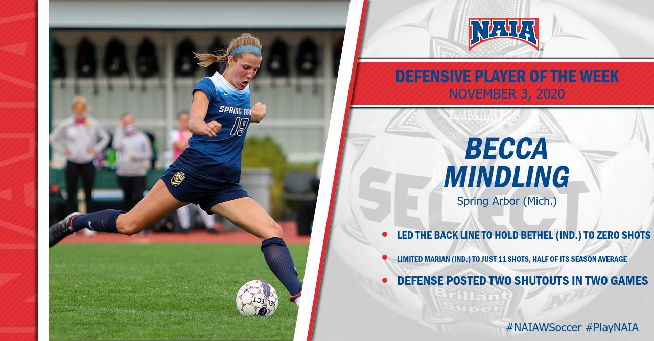 Becca Mindling - Women's Soccer