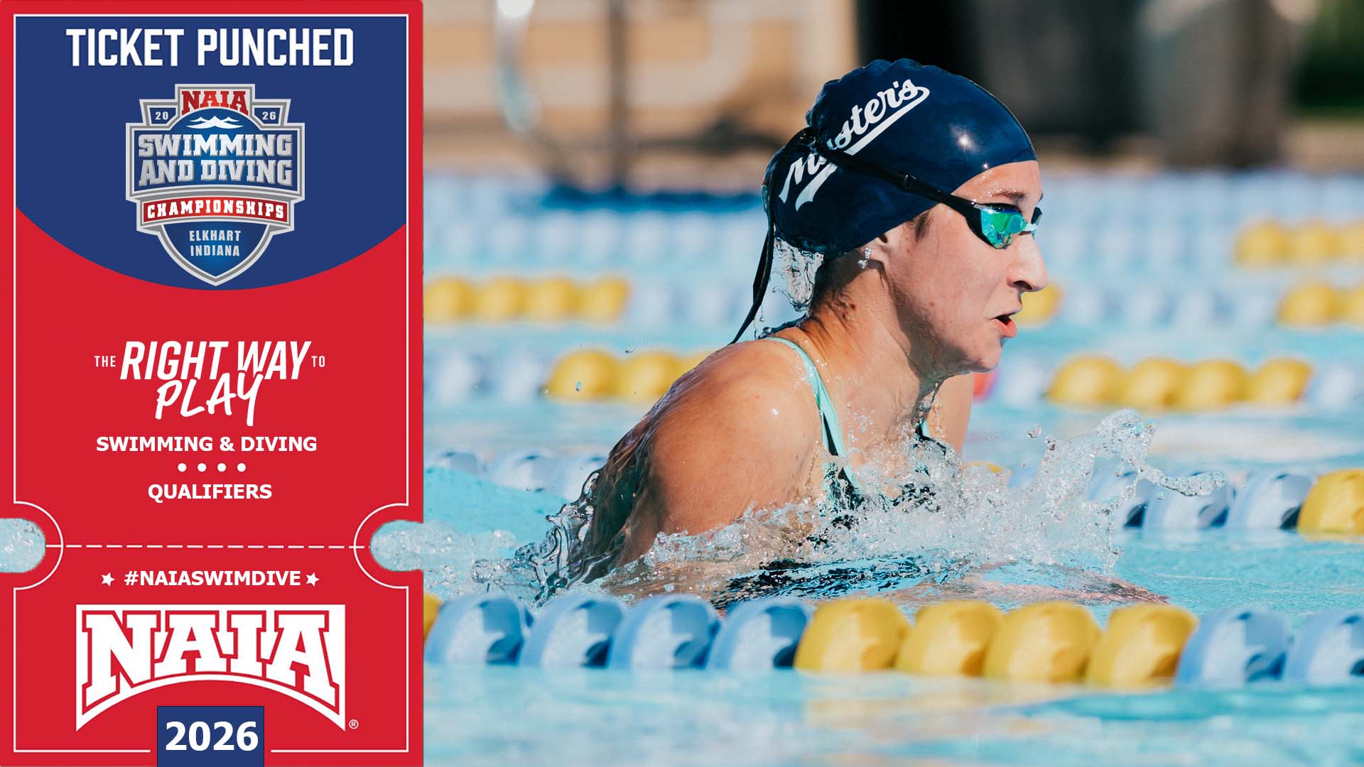 NAIA Women's Swimming & Diving Qualifiers Punch Ticket for 2026 Championship in Elkhart