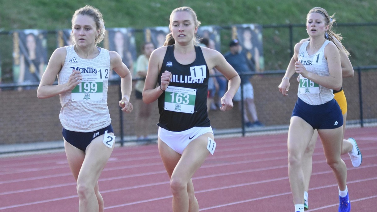 Ellen-Mary Kearney, of Milligan (Tenn.) is the NAIA Women's Outdoor Track Athlete of the Week (April 23).