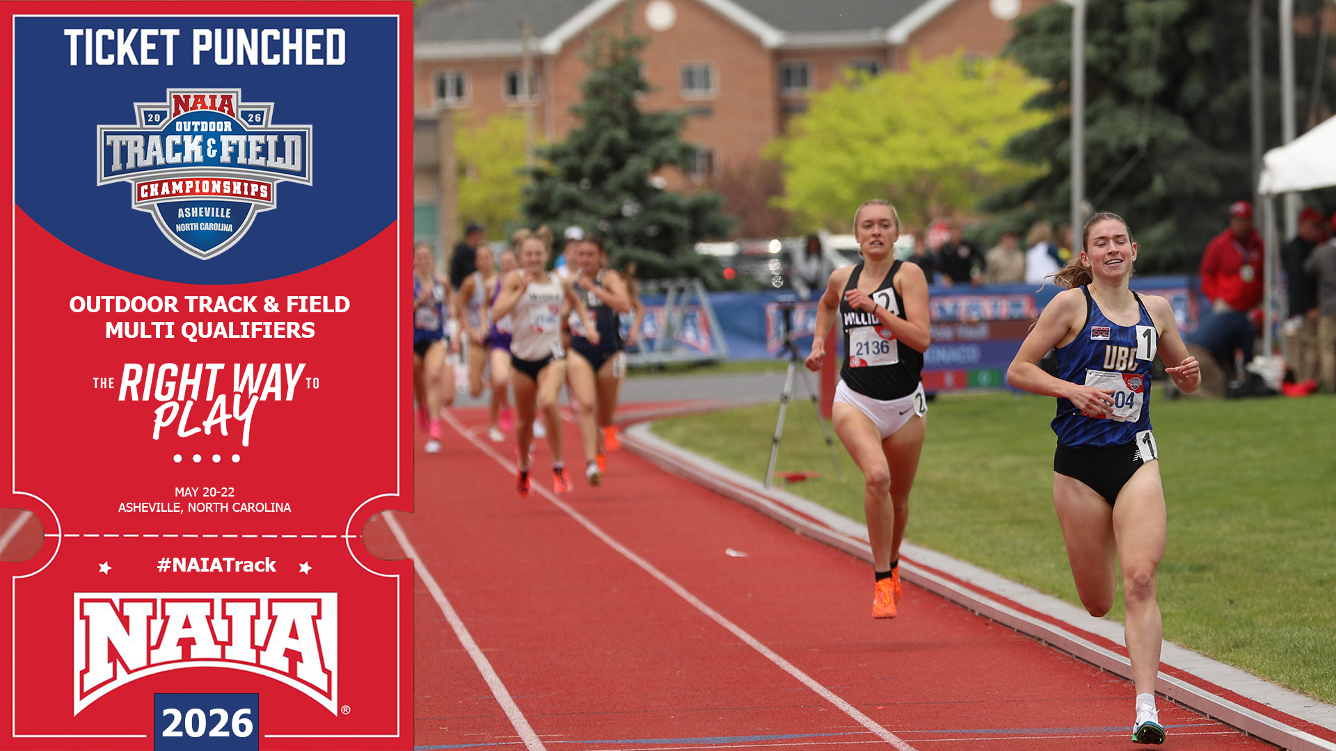 Qualifiers for the 2026 NAIA Women's Outdoor Track & Field Multi-Events